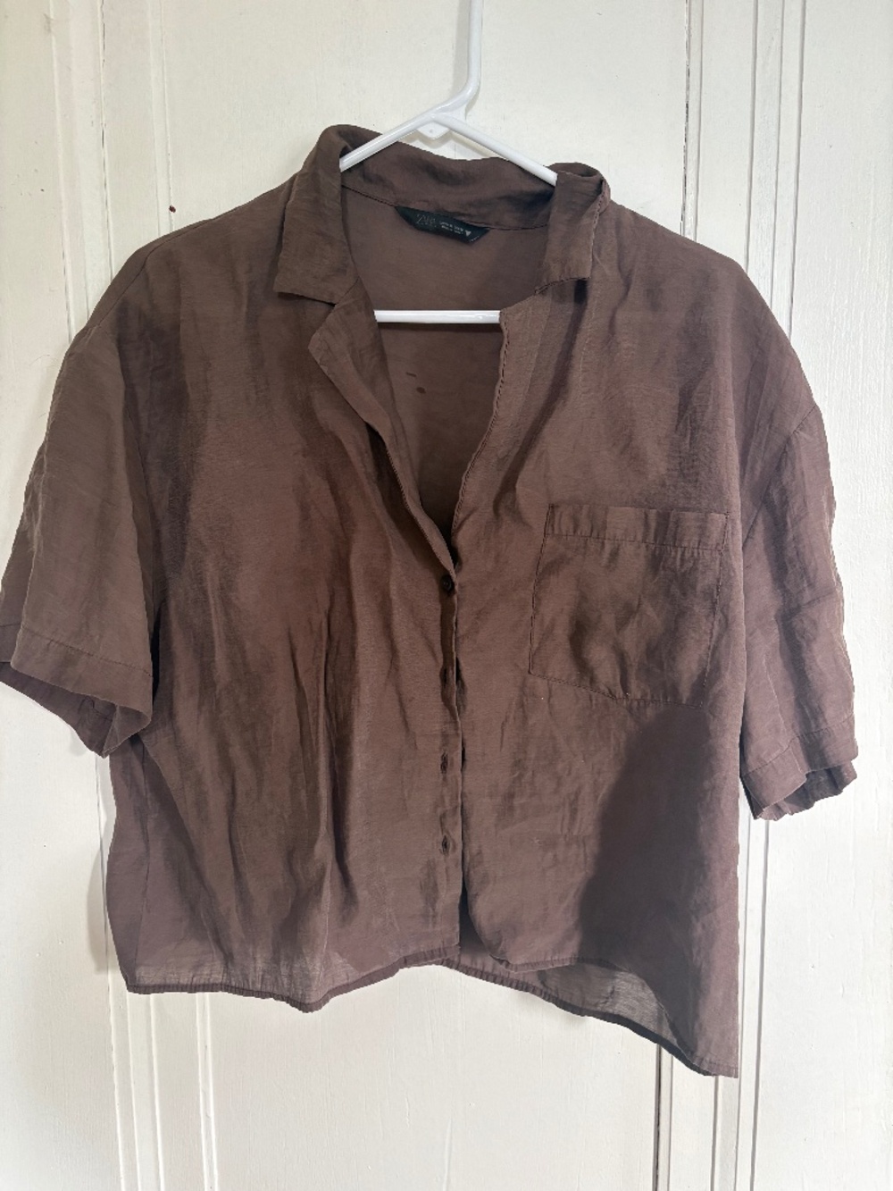 ZARA lightweight button up